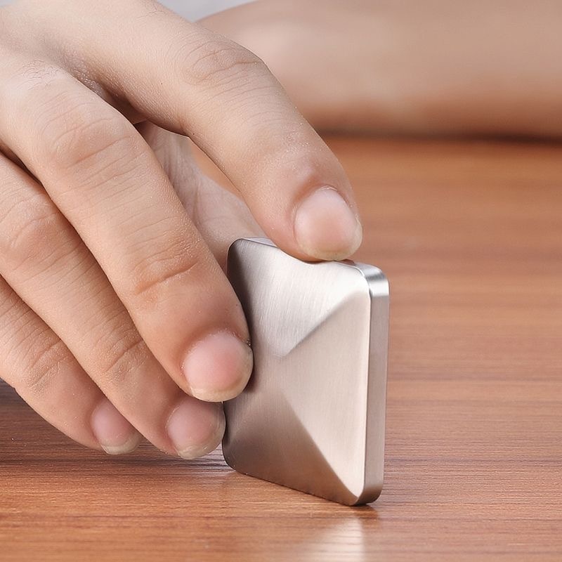 Toy Stress-relief Flip Gadget For Anxiety And Relaxation SILVER